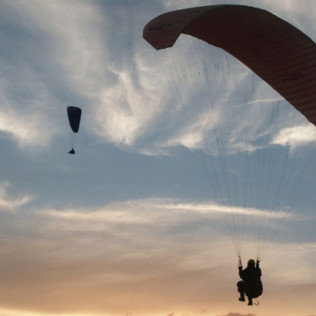 Vuelo en Parapente  (Palomaret, Alicante)