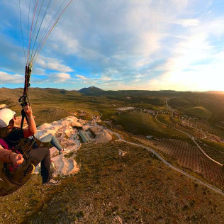 Vuelo en Parapente Biplaza (Lucena, Córdoba)