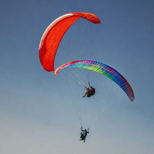 Vuelo en Parapente Biplaza Térmico con Vídeo (El Pueyo de Jaca, Huesca)