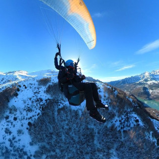 Vuelo en Parapente Biplaza Térmico con Vídeo (El Pueyo de Jaca, Huesca)