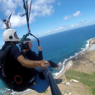 Vuelo en Parapente Biplaza en Los Giles con Fotos (Las Palmas, Gran Canaria)