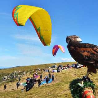 Vuelo Bautismo en Parapente (Madrid)