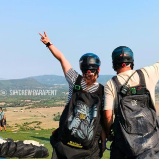 Vuelo en Parapente (Ódena, Barcelona)