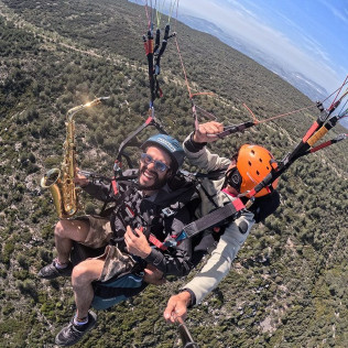 Vuelo Simultáneo en Parapente con Opción a Fotos y Vídeos en HD (Algodonales, Cádiz)