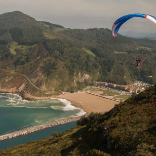 Vuelo en Parapente (San Sebastián)