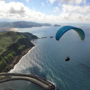 Vuelo en Parapente (San Sebastián)
