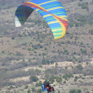 Vuelo en Parapente en Somosierra (Madrid / Segovia)