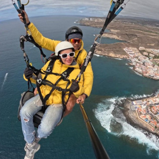 Vuelo de Iniciación al Parapente (Las Moraditas - Adeje, Tenerife)