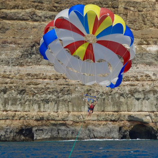 Parasailing en Playa de Taurito, Playa de Mogán y Playa del Inglés (Gran Canaria)