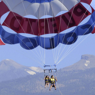 Vuelo en Parascending en Costa Adeje (Santa Cruz de Tenerife)