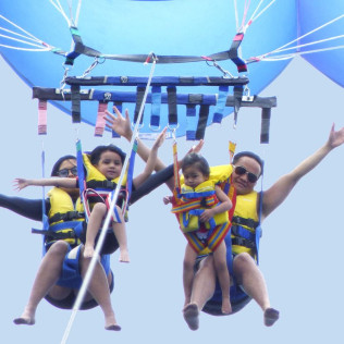 Vuelo en Parascending en Costa Adeje (Santa Cruz de Tenerife)