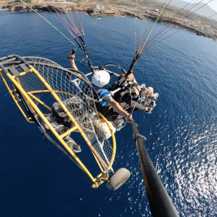 Vuelo en ParaTrike (Adeje, Santa Cruz de Tenerife)