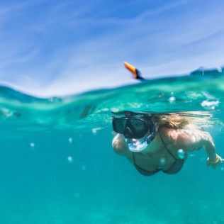 Paseo en Barca por Calas con Snorkel en la Cova del Llop Marí (Ametlla de Mar, Tarragona)