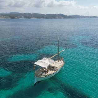 Paseo en Llaüt con Snorkel y Paddle Surf para dos (Santa Ponça, Mallorca)