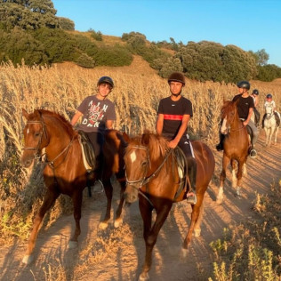 Paseo a Caballo y Visita a Bodega Vinícola de Arganda con Degustación de Vinos y Maridaje para dos (Madrid)