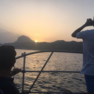Puesta de Sol en Catamarán (Gandía, Valencia)