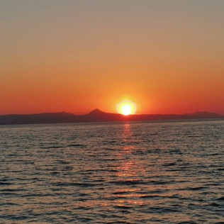 Puesta de Sol en Catamarán (Gandía, Valencia)