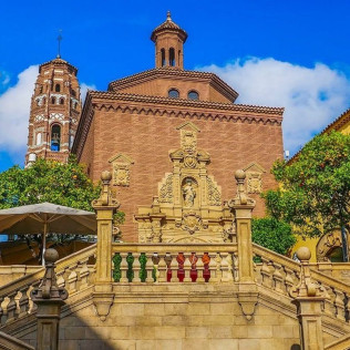 Entrada al Poble Espanyol (Barcelona)