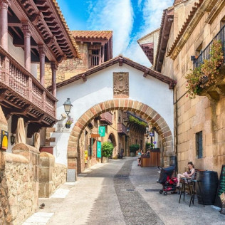 Entrada al Poble Espanyol (Barcelona)