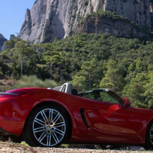 Conducción de Porsche Boxster 981 por Carretera (Fraga, Huesca)