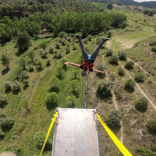 Puenting con Vídeo: Salto de 50 metros (El Mascarat, Alicante)