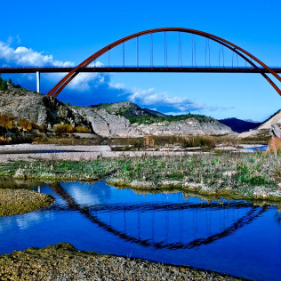 Puenting en Puente de la Vicaría (Vicaría de Yeste, Albacete)