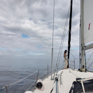 Puesta de Sol en Velero Privado para dos (Getaria, Guipúzcoa)