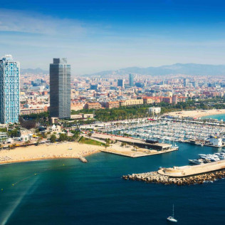 Puesta de Sol Romántica en Velero Privado para dos (Barcelona)