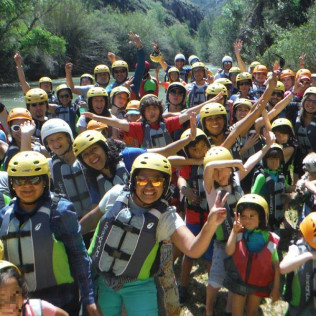 Rafting en el Cañón de Almadenes con Visita a dos Cuevas y Reportaje Fotográfico (Murcia)