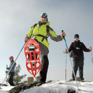 Ruta con Raquetas de Nieve por Santa Inés - Peñas Albas (Soria)