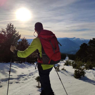 Ruta con Raquetas de Nieve por Santa Inés - Peñas Albas (Soria)