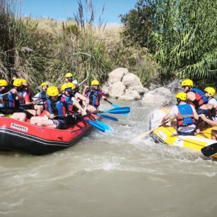 Rafting en los Arrozales de Calasparra (Murcia)