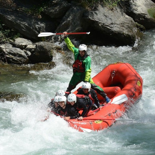 Rafting de Llavorsí a Sort para dos (Lleida)