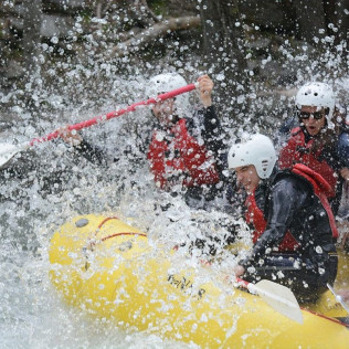 Rafting de Llavorsí a Sort para dos (Lleida)