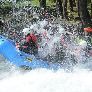 Rafting de Llavorsí a Sort para dos (Lleida)