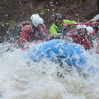 Rafting de Llavorsí a Sort para dos (Lleida)