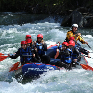 Rafting en el Río Noguera Pallaresa (Llavorsí, Lleida)
