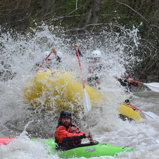 Rafting de Llavorsí a Sort (Lleida)