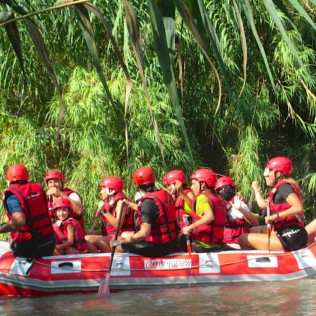 Rafting en el Río Segura con Reportaje Fotográfico y Almuerzo (Cieza - Blanca, Murcia) 