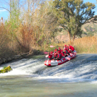 Rafting en el Río Segura con Reportaje Fotográfico y Almuerzo (Cieza - Blanca, Murcia) 