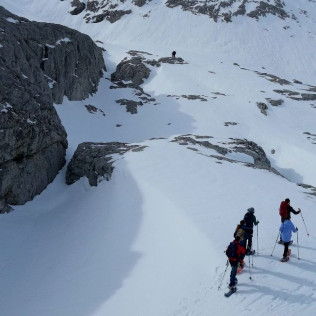 Ruta Privada en Raquetas de Nieve en Los Picos de Europa (Fuente Dé, Cantabria)