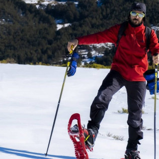 Ruta en Raquetas de Nieve por la Sierra de Madrid (Madrid)