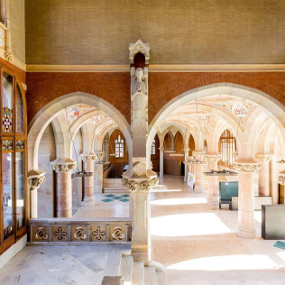 Entrada al Recinte Modernista de Sant Pau (Barcelona)