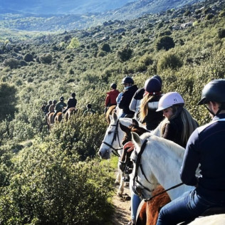 Ruta a Caballo por el Parque de Guadarrama y el Parque de La Pedriza (El Boalo, Madrid)