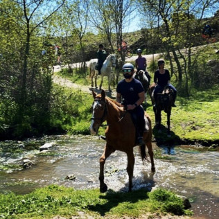 Ruta a Caballo por el Parque de Guadarrama y el Parque de La Pedriza (El Boalo, Madrid)
