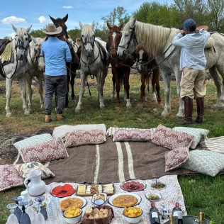 Ruta a Caballo y Mini Pícnic para dos (Colladillo, Segovia)