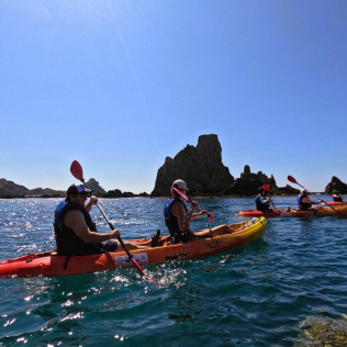 Ruta en Kayak con Snorkel y Fotos por Cabo de Gata (Almería)