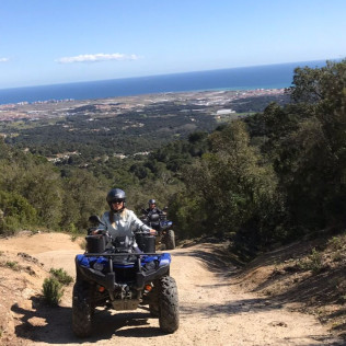 Ruta en Quad Premium para una o dos personas (Barcelona)