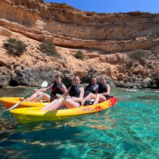 Ruta de las Cuevas en Kayak con Fotos (Ibiza)