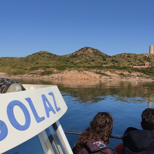 Ruta en Golondrina por las 5 Islas del Mar Menor (Murcia)